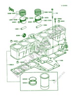 CylinderPistons для Kawasaki Voyager 1988