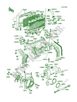 Radiator для Kawasaki Voyager 1988