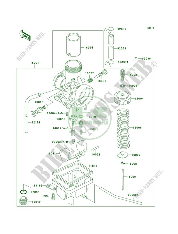 Carburetor для Kawasaki KX60 2001