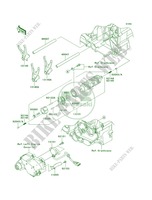 Gear Change DrumShift Forks для Kawasaki Vulcan 1700 Voyager ABS 2014