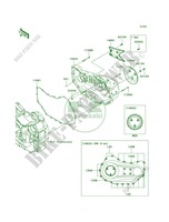 Right Engine Covers для Kawasaki Vulcan 1700 Voyager ABS 2012
