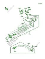 Gear Change Mechanism для Kawasaki LTD 1987